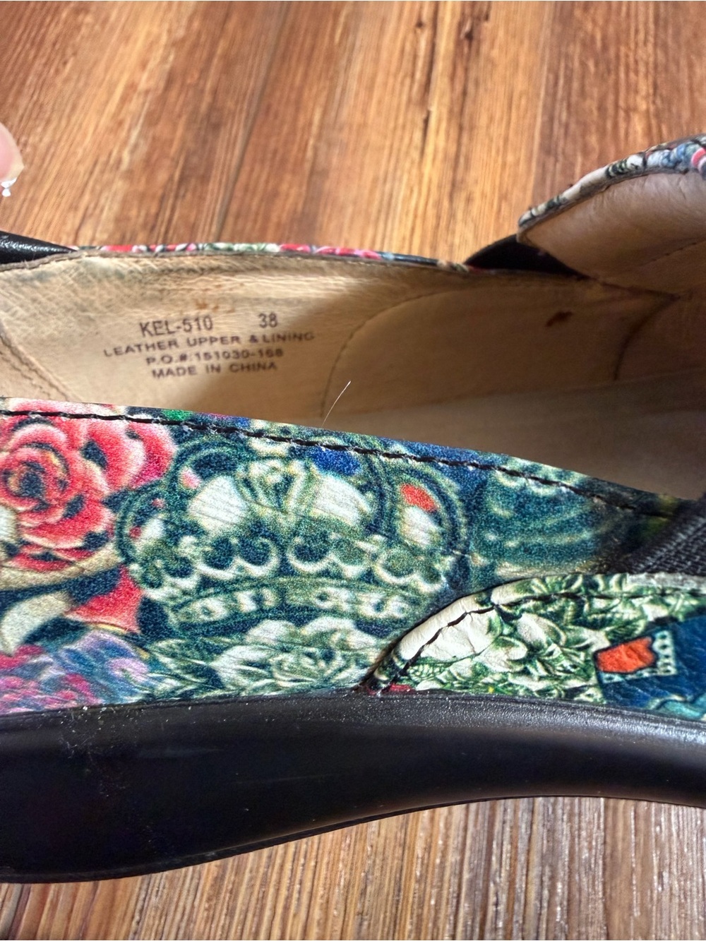 Alegria Keli Ofrenda Shoe leather EU 38 Size 8-8.5 - Picture 6 of 7
